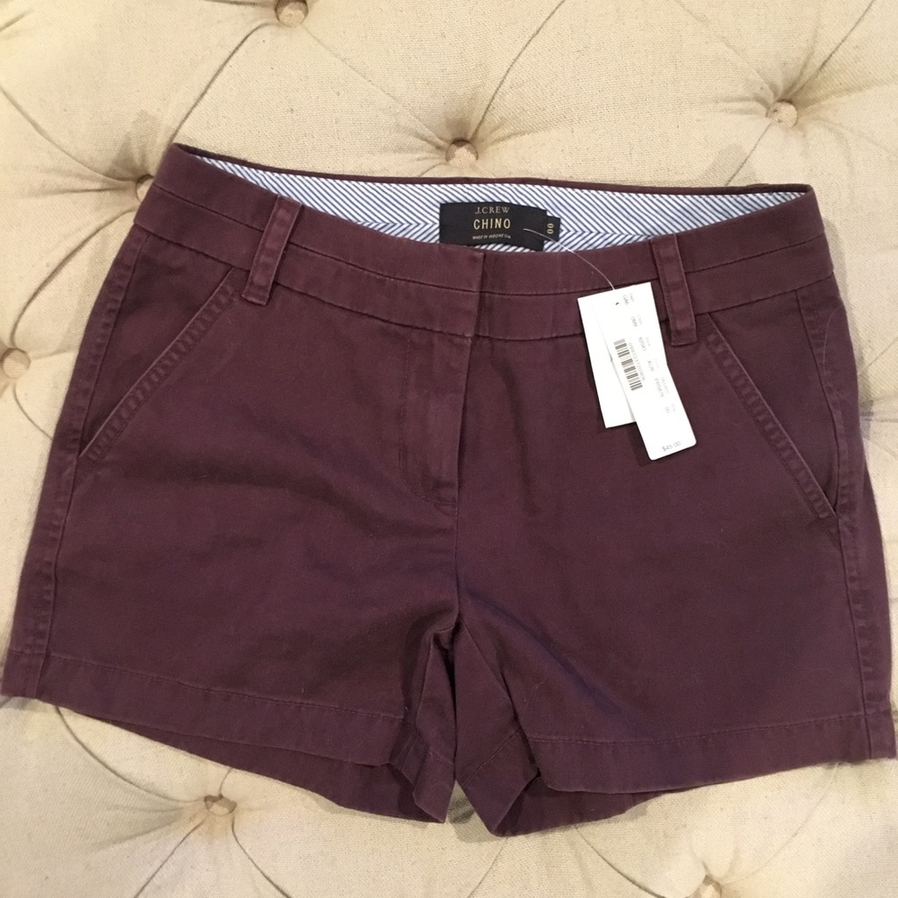 J Crew CHINO Size 00 Short 3.5 Inseam Brownish Make a BUNDLE & Make an OFFER!